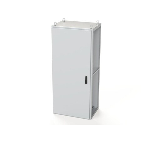 Saginaw Control & Engineering 3 Point Latch with Padlock Swing Handle Electrical Enclosures, 70.87 in H, 22 in D, 31-1/2 in W SCE-S180806LG